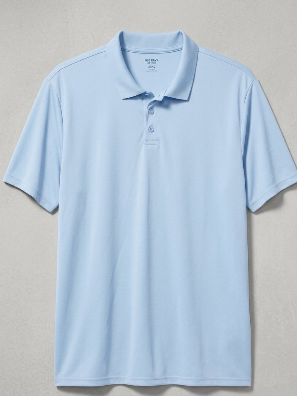 Old Navy Active Men's Blue Polo Shirt  3XL Moisture-Wicking Performance